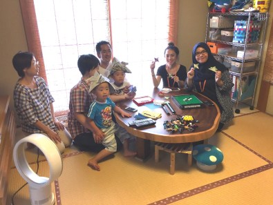 Staying with a host family